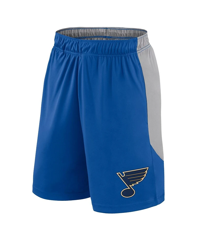 Fanatics Men's Blue St. Louis Blues Go Hard Shorts