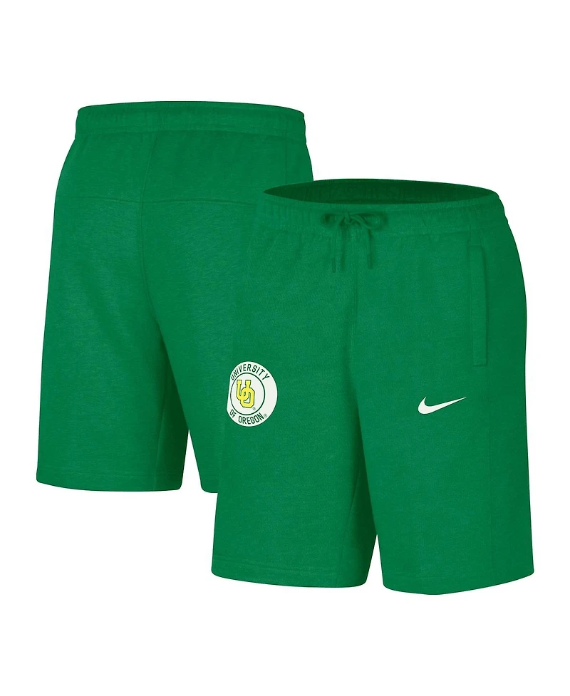 Nike Men's Green Oregon Ducks Logo Shorts