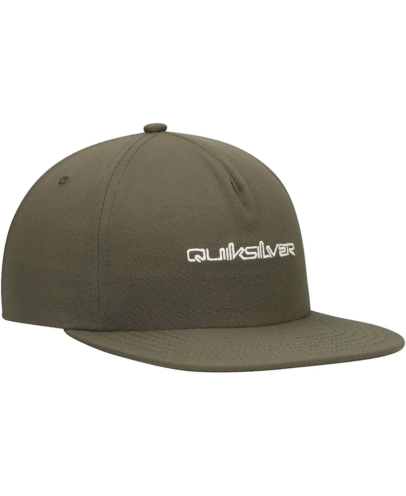Quiksilver Men's Olive Dna Omni Snapback Hat
