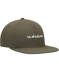 Quiksilver Men's Olive Dna Omni Snapback Hat
