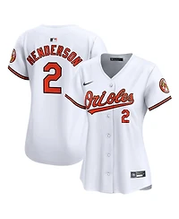 Nike Women's Gunnar Henderson White Baltimore Orioles Home Limited Player Jersey