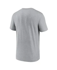 Nike Men's Heather Gray Alabama Crimson Tide Primetime Legend Alternate Logo T-Shirt
