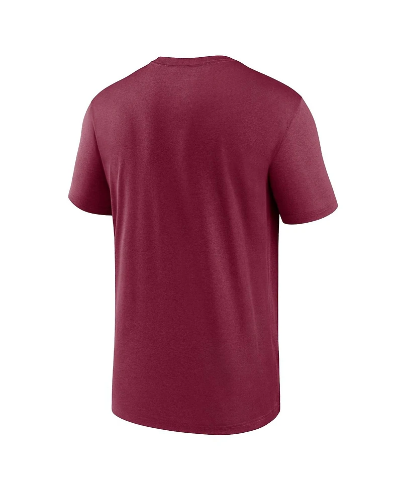 Nike Men's Garnet Florida State Seminoles Primetime Legend Logo T-Shirt
