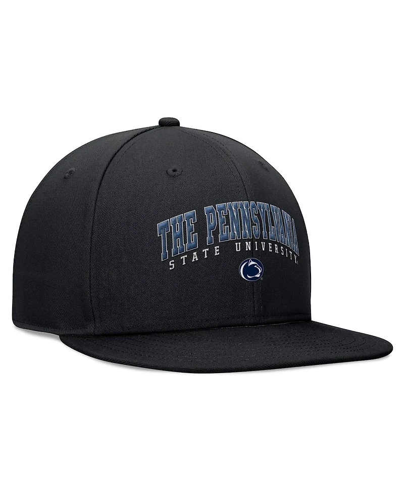Top of the World Men's Black Penn State Nittany Lions Bullpen Snapback Hat