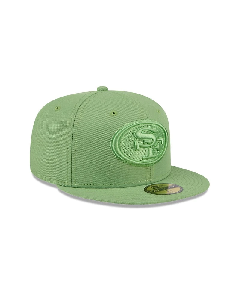 New Era Men's Green San Francisco 49ers Color Pack 59FIFTY Fitted Hat