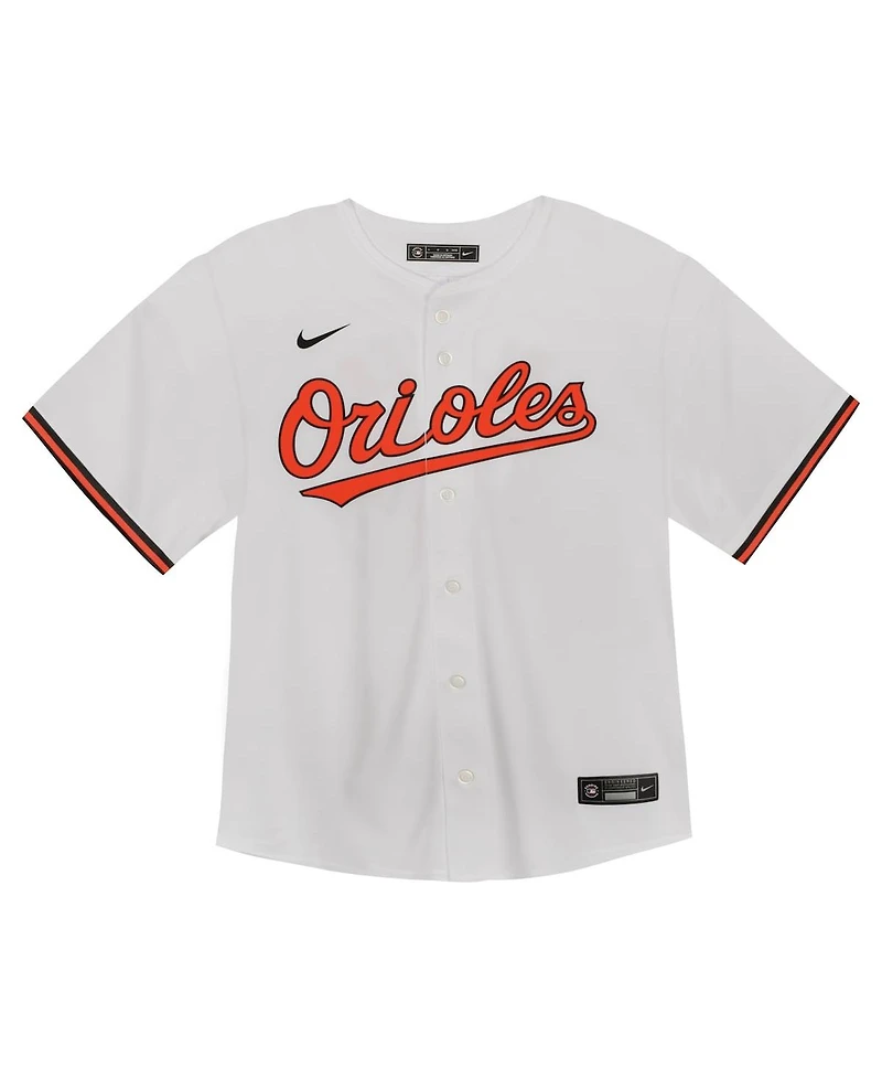 Nike Baby Boys and Girls Adley Rutschman White Baltimore Orioles Game Jersey