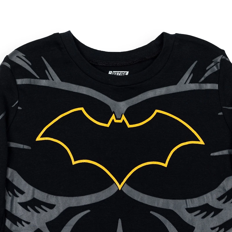 Justice League Toddler Boys Dc Comics Pullover Pajama Shirt and Pants Sleep Set