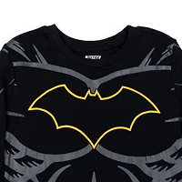 Justice League Toddler Boys Dc Comics Pullover Pajama Shirt and Pants Sleep Set