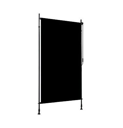 vidaXL Outdoor Roller Blind 47.2"x106.3" Anthracite