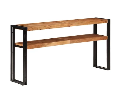Console Table 59.1"x11.8"x29.5" Solid Acacia Wood