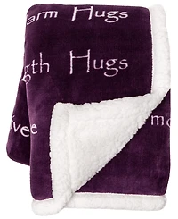Chanasya Premium Healing Warm Hugs Caring Gift Blanket - for Positive Energy Love Support Comfort Strength Cancer Chemo Surgery Get Well