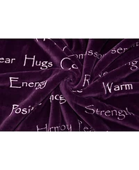 Chanasya Premium Healing Hugs Gift Blanket - for Hope Support Comfort Encouragement Sympathy
