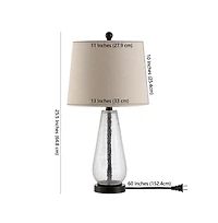 Safavieh Naila Glass Table Lamp