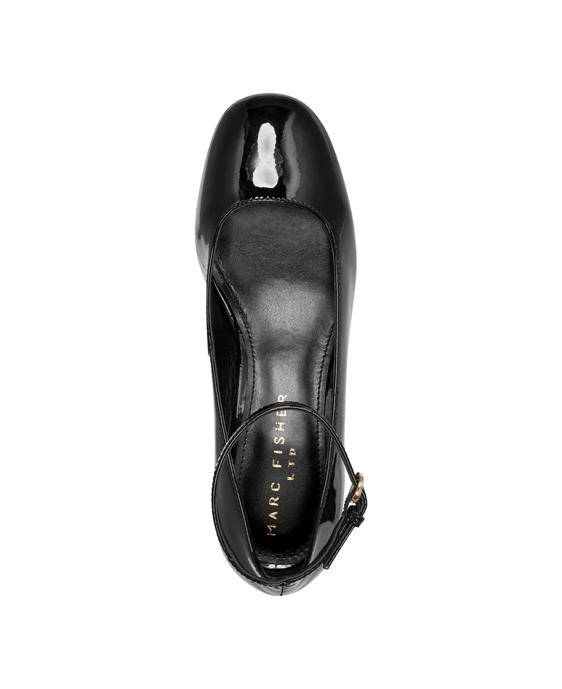 Marc Fisher Ltd Women's Parri Block Heel Mary Jane Dress Pumps