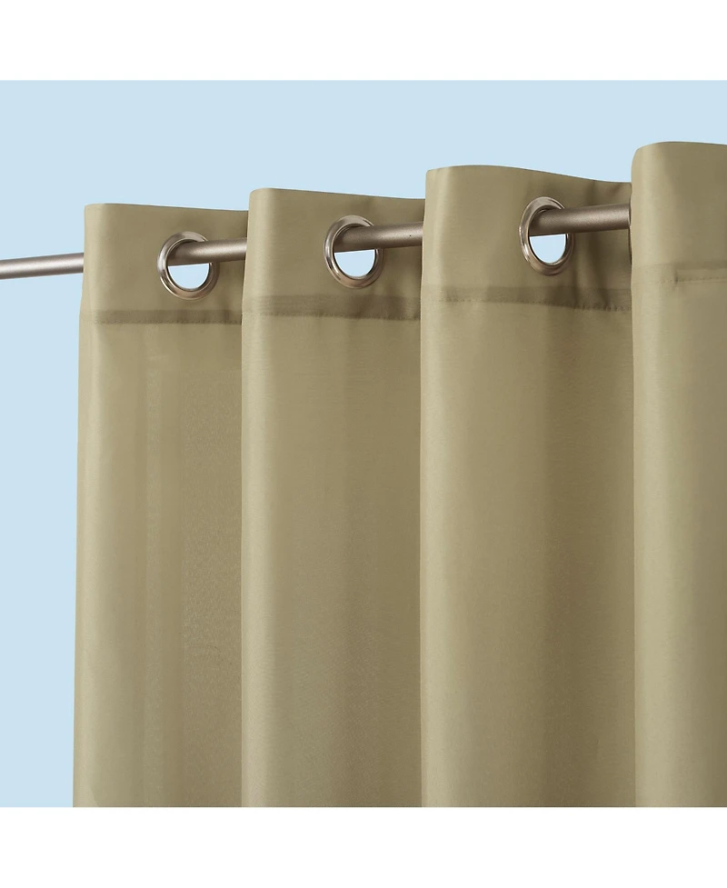 Sailor Indoor/Outdoor Uv Protectant Room Darkening Grommet Curtain Panel