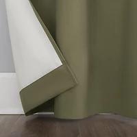 Cyrus Thermal 100% Blackout Back Tab Curtain Panel