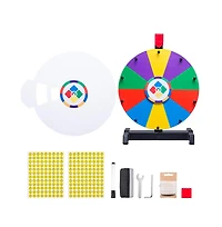 WinSpin 12" Spinning Wheel Math Game Kids Teaching Aid Elementary School Home