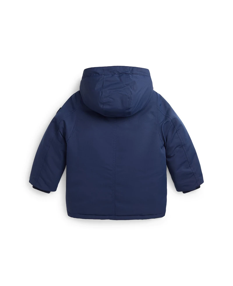 Polo Ralph Lauren Toddler and Little Boys Artificial-fur-Trim Down Parka Jacket