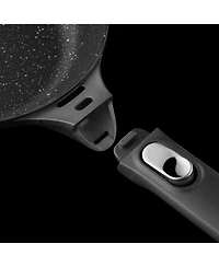 BergHOFF Gem 8" Nonstick Fry Pan, Detachable Handle, Black