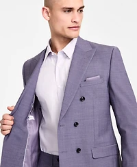 Bar Iii Men's Slim-Fit Peak-Lapel Double-Breasted Suit Jacket, Exclusively at Macy's