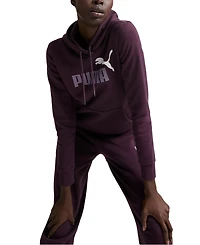 Puma Women's Essential+ Logo Fleece Hoodie