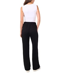 Vince Camuto Women's Knit Pull-On Wide-Leg Pants