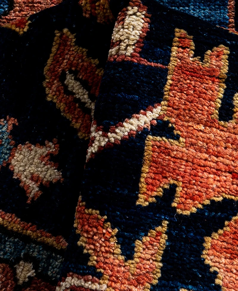Adorn Hand Woven Rugs Serapi M1993 2'8"x11'4" Runner Area Rug