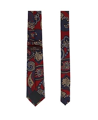 Trafalgar Men's Roman Exploded Paisley Stately Silk Necktie