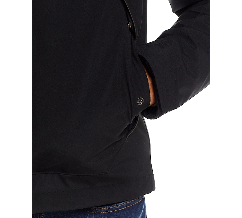 Weatherproof Men's Flex Tech Hooded Shirt Jacket