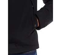Weatherproof Men's Flex Tech Hooded Shirt Jacket