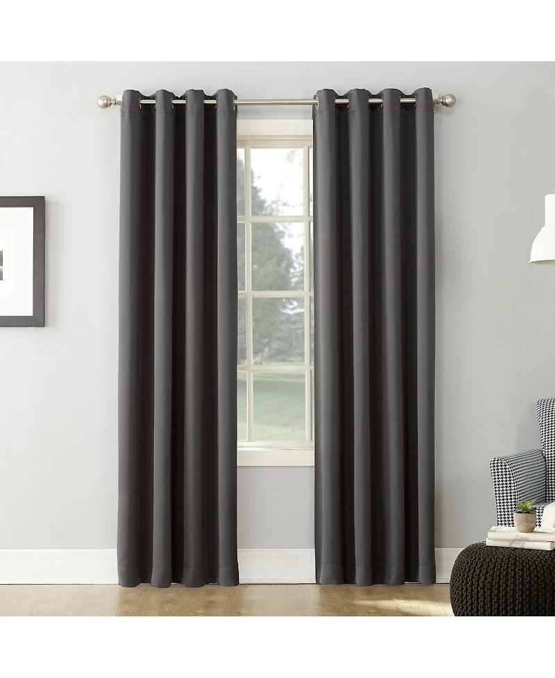 Saxon Energy Saving Blackout Grommet Curtain Panel