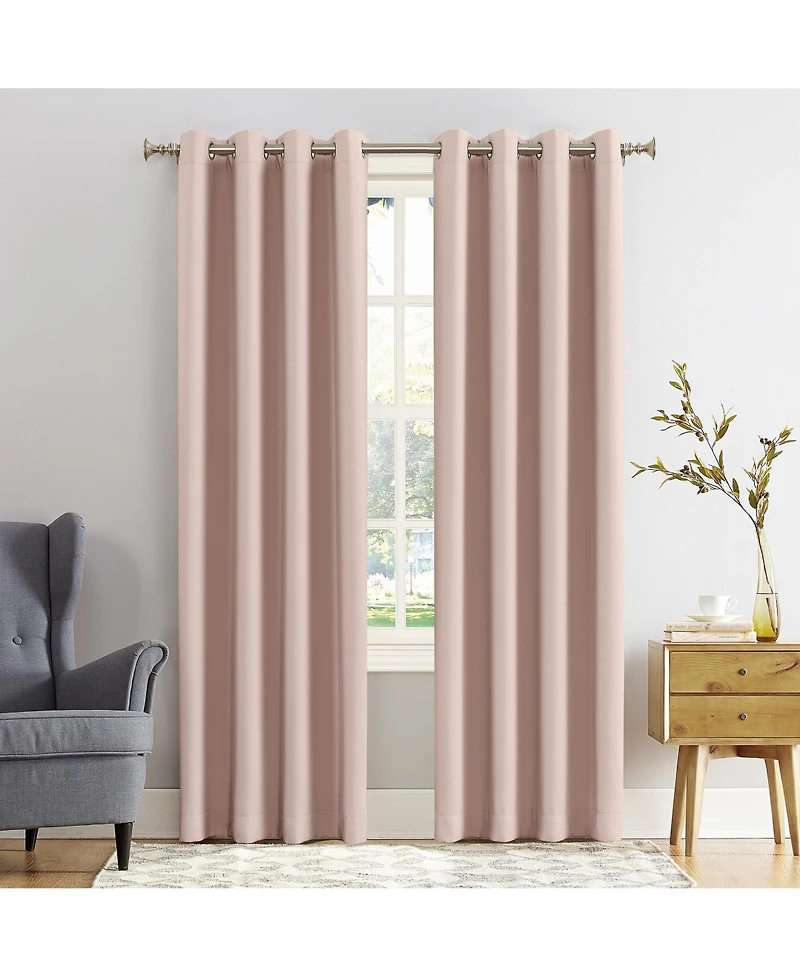 Saxon Energy Saving Blackout Grommet Curtain Panel