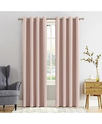 Saxon Energy Saving Blackout Grommet Curtain Panel