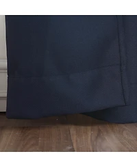 Valerie Heathered Texture Semi-Sheer Grommet Curtain Panel