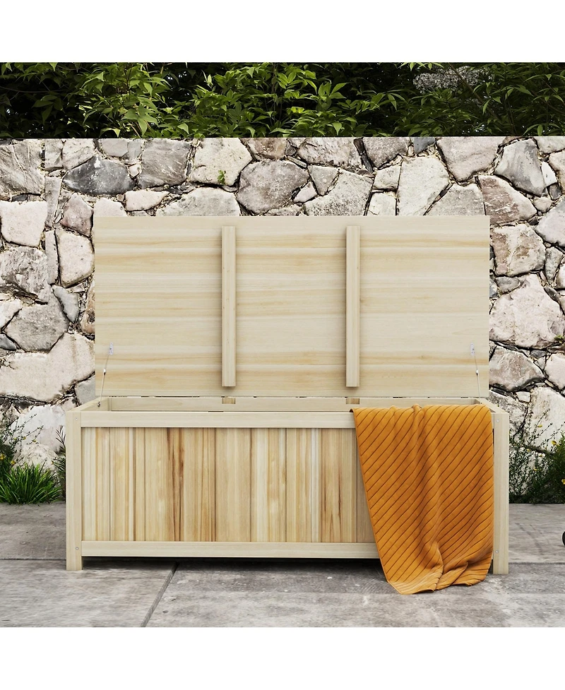 Streamdale Furniture 45.5 Gallon Outdoor Storage Box: Deck & Balcony Storage