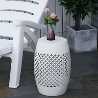 Round 12.5'' Steel Patio End Table