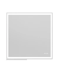 Streamdale Furniture Led Bathroom Vanity Mirror: Modern Smart Large with Adjustable Lights and Anti-Fog