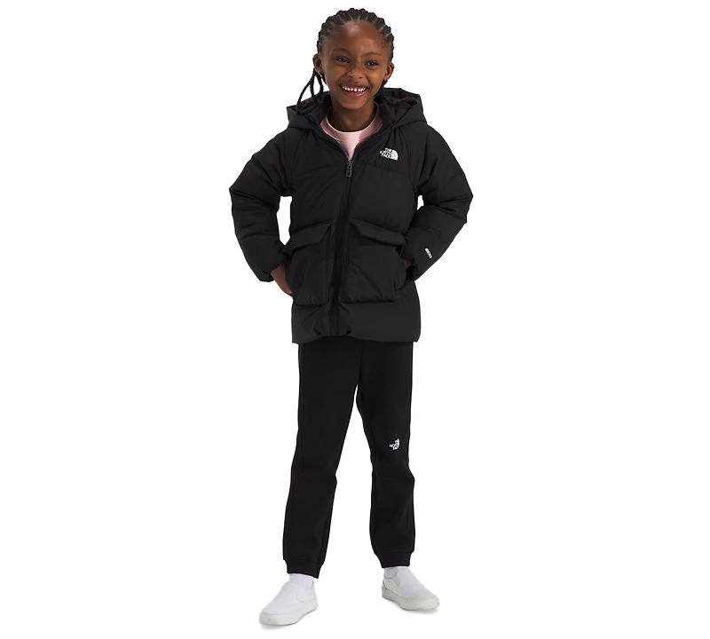 The North Face Toddler & Little Girls North Quilted Fleece-Lined Full-Zip Hooded Down Parka