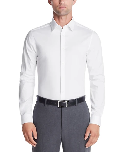 Calvin Klein Men's Slim-Fit Stretch Dress Shirt, Online Exclusive Created for Macy's