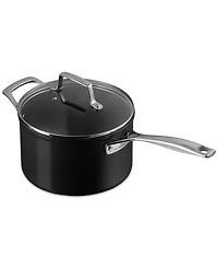 Le Creuset Essential Non-Stick Ceramic Saucepan with Glass Lid, 4-Quarts