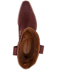 Lucky Brand Women's Cesiet Studded Cowboy Boots