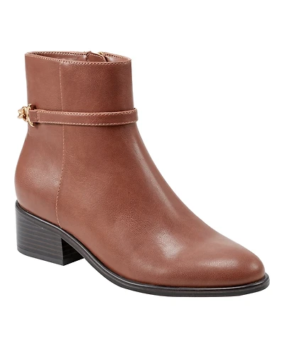 Bandolino Women's Despina Block Heel Ankle Booties