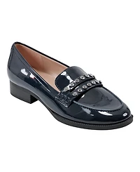 Bandolino Women's Laura Rhinestone Penny Loafers