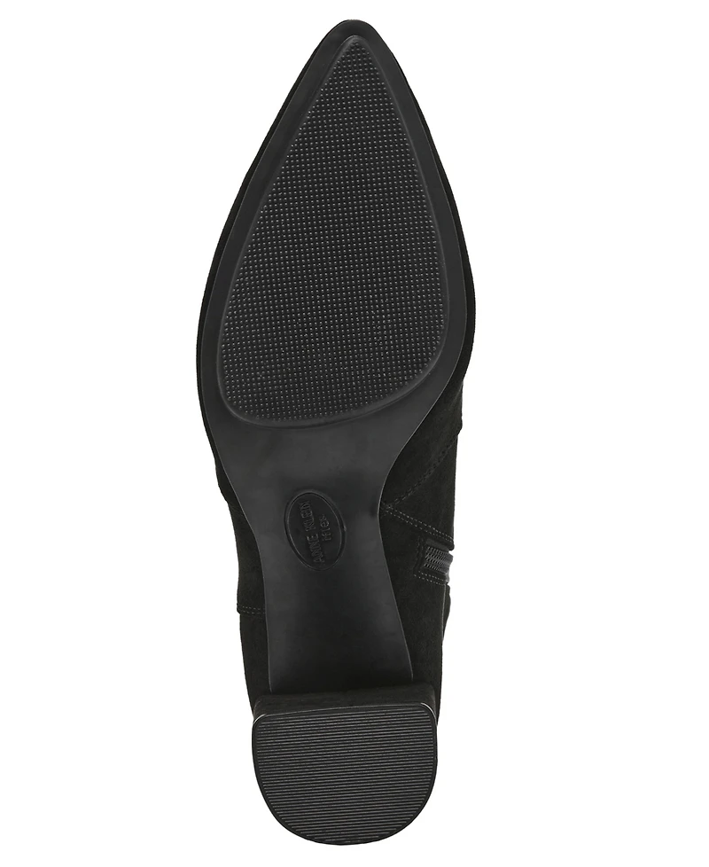 Anne Klein Women's Barnard Block Heel Knee High Dress Boots