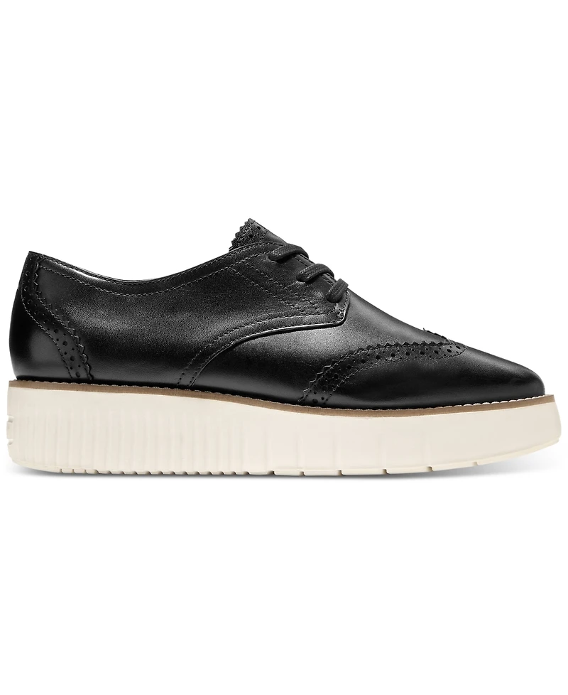 Cole Haan Women's Grand City Platform Oxford Flats