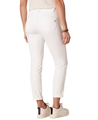 Democracy Petite "Ab"solution Ankle-Skimming Cuffed Jeans
