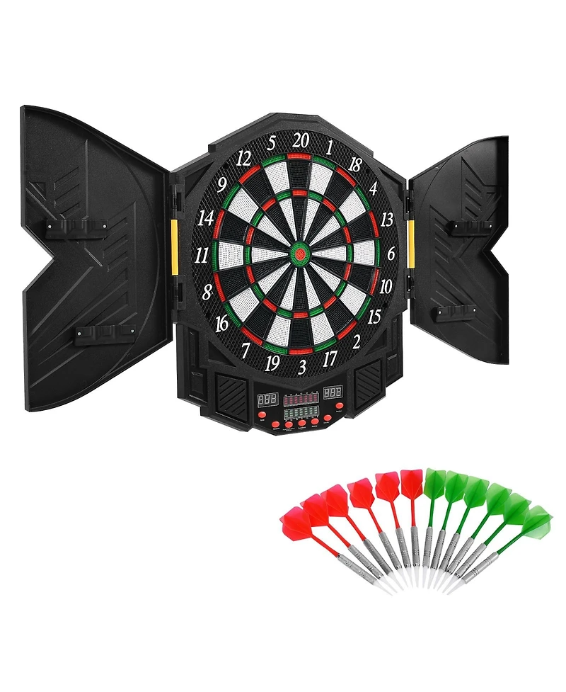Sugift Professional Electronic Dartboard Set with Lcd Display