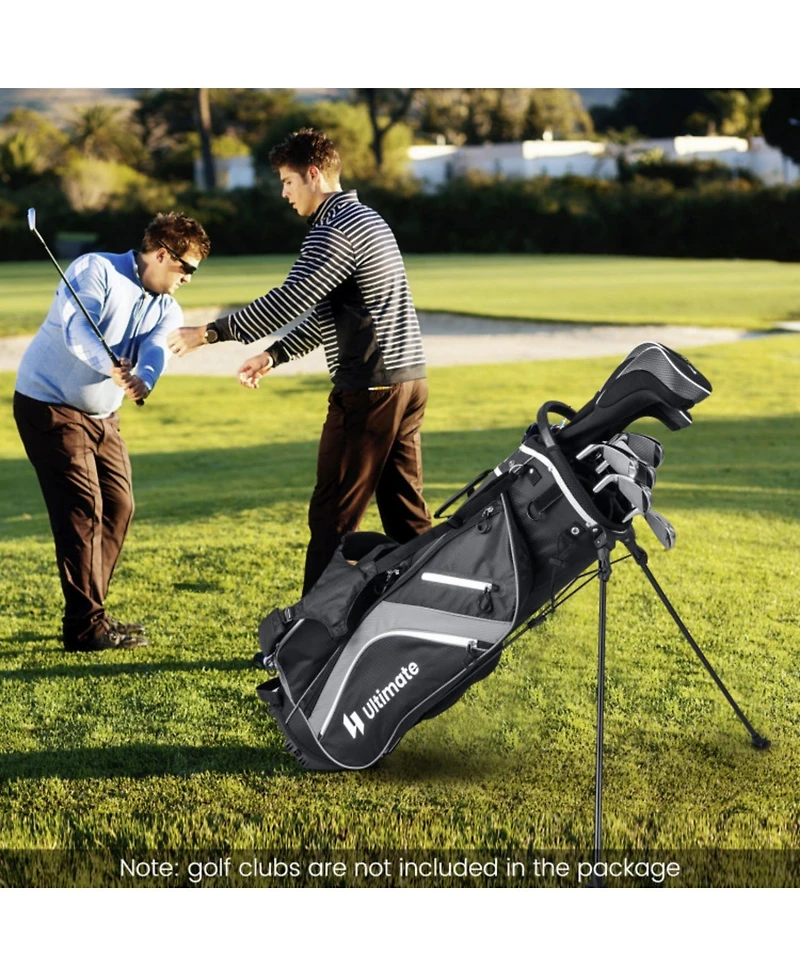 Lightweight Golf Stand Bag with 14 Way Top Dividers and 6 Pockets
