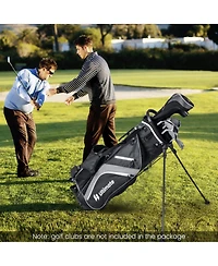 Lightweight Golf Stand Bag with 14 Way Top Dividers and 6 Pockets