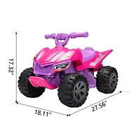 Streamdale Electric Kids' Ride-On Atv with Music and Lights